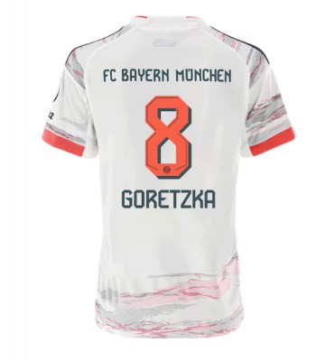 Bayern Munich Leon Goretzka #8 Udebanetrøje Dame 2025-26 Kortærmet